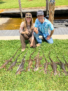 Florida: 1 Day Iguana Hunt & Peacock Bass Fishing Combo for 3 people.